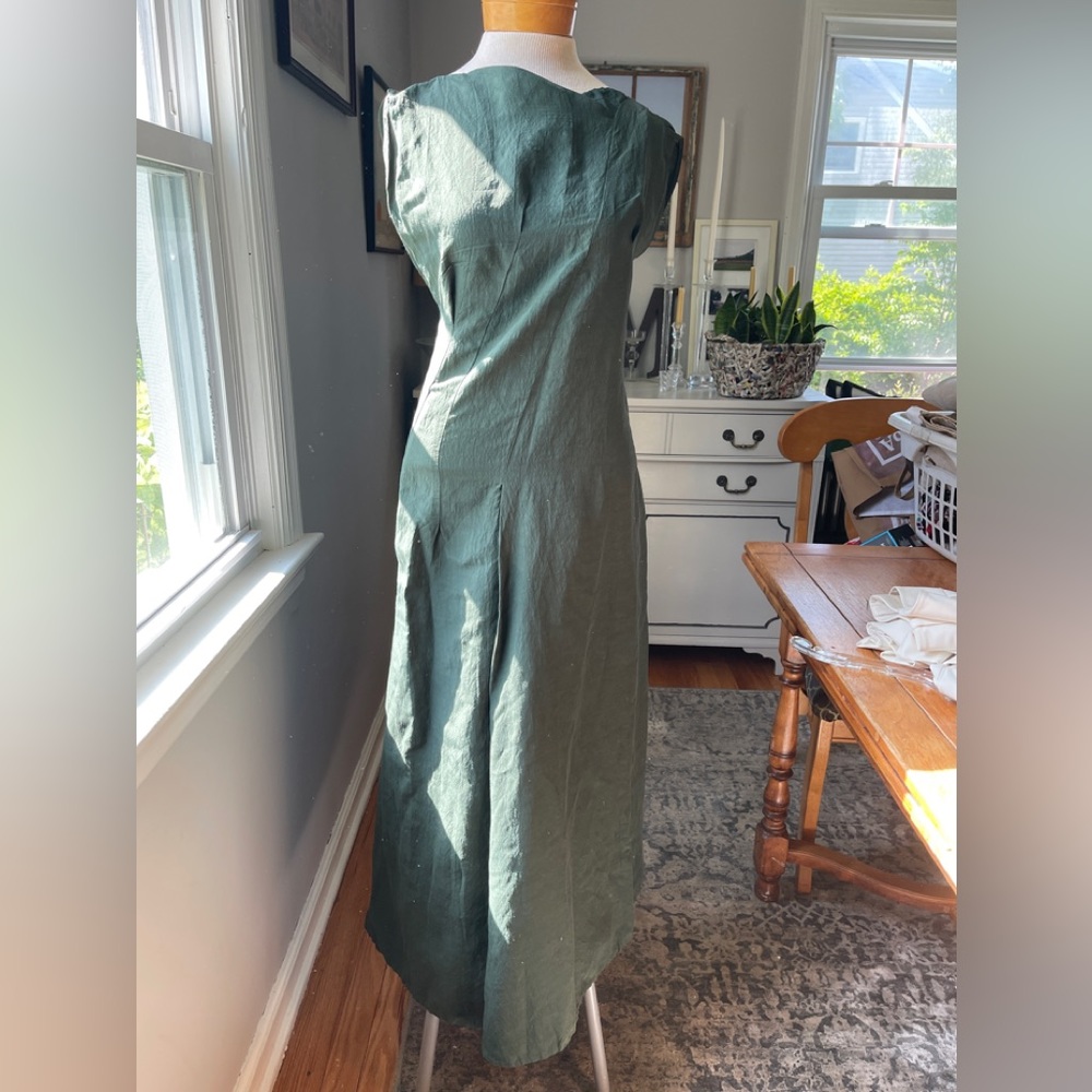 Asymmetrical Green Marni dress